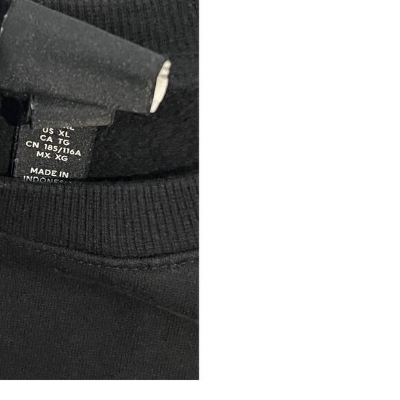 H&M Men's Crewneck Sweatshirt - Black - Size XL - Picture 4 of 4